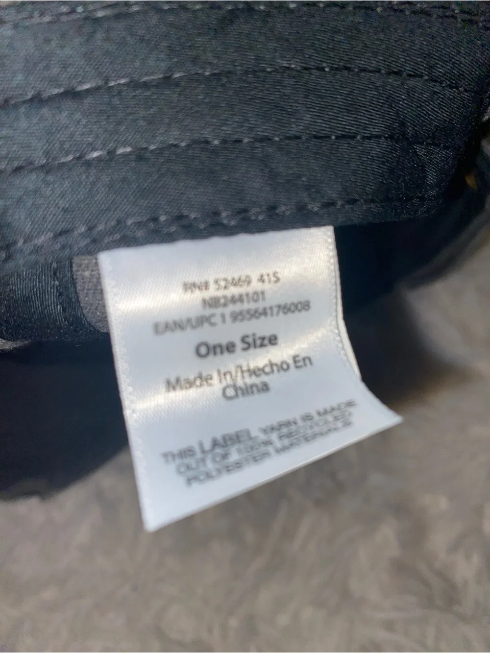 Distressed Black Hat - Picture 4 of 4